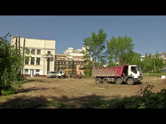 Новый облик обретет парк у Дворца культуры металлургов