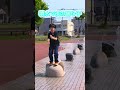 噴水で夜の踊り子踊ってみた