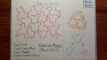 Aperiodic Monotile - Mad as a Hat