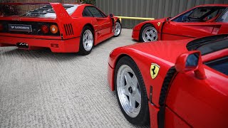 Ferrari F40s at Barkaways