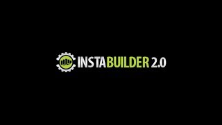 InstaBuilder 2.0 Pro Work with Visual Editor 2017