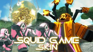 NEW GAME MASTER / SQUID GAME SKIN (FULL SHOWCASE) | TDS screenshot 4