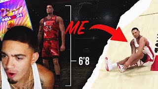 JDub Builds Himself On NBA 2k & BREAKS HIS ANKLE…😭