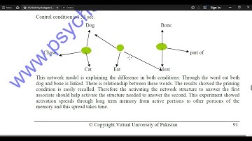 PSY504 Cognitive Psychology Short Lesson 29 | PSY504 Midterm & Finalterm Short Lectures | VU Course
