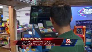 Lottery issues correction: Jackpot ticket sold in Chicopee