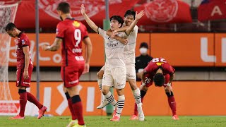 途中出場の宮城 天が右足一閃！無回転のボールがネットに突き刺さり、川崎Ｆが土壇場で逆転に成功する【第32節のピックアップゴール】