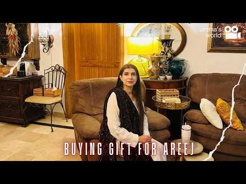 Peach soufflé 🍑 Lasagna and Khattey Baingan ❤️  Buying Gift for Areej ❤️