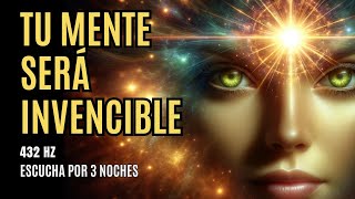 ESCUCHA DURANTE 3 NOCHES| Hipnosis REPROGRAMACIÓN DE LA MENTE INVENCIBLE |PARA DORMIR