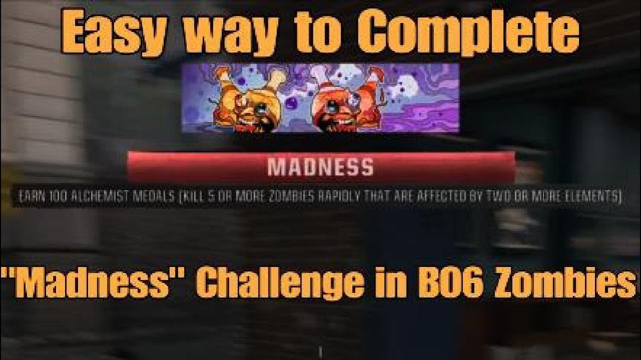 EASY Madness Calling Card Guide | Black Ops 6 Zombies