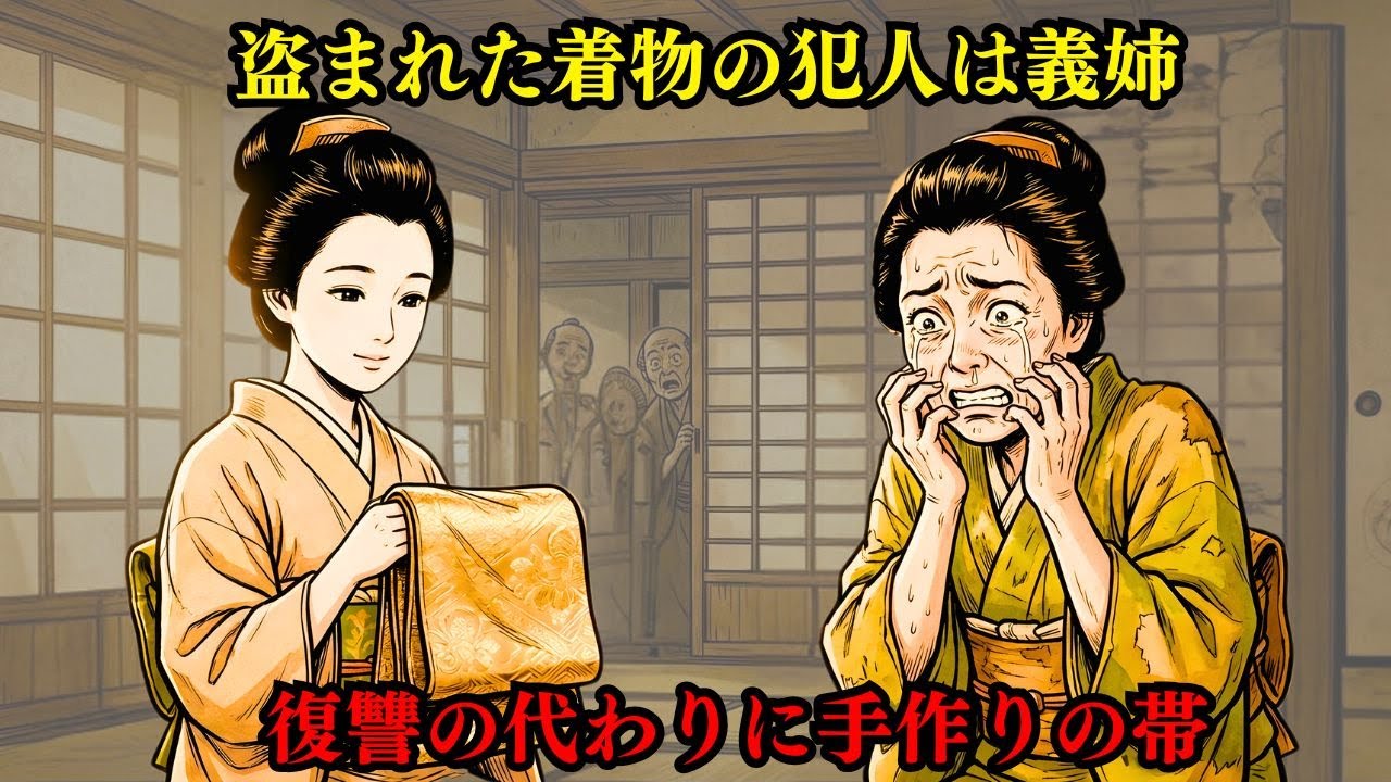 意地悪な義姉に形見の着物を隠された！→ 嫁がとった「衝撃の復讐」に義姉は号泣して土下座...#感動する話 #スカッとする話 #漫画動画