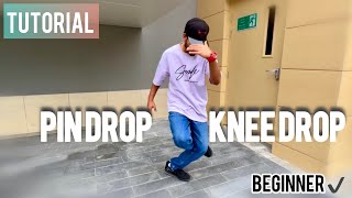 How to Pin Drop / knee Drop ( Hip hop Dance moves Tutorial) Yesh dance