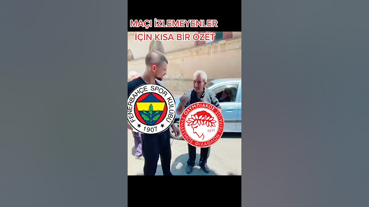 Fenerbahçe Olympiakos Maçı Özeti :D