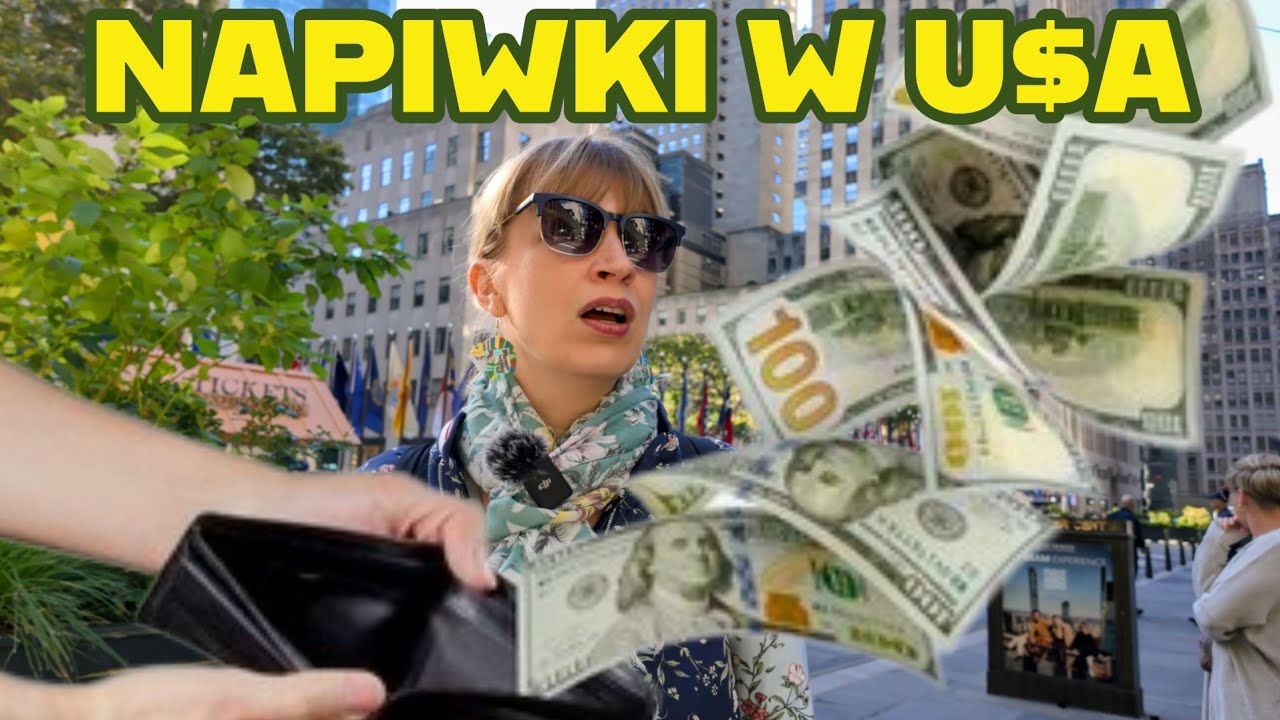 Kultura napiwków w USA. ILE PŁACIMY I DLACZEGO AŻ TYLE?!