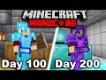 I Survived 200 Days in Hardcore Minecraft and This Happened
