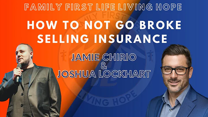How To Not Go Broke Selling Insurance