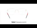 Gucci gg0681o 001 54 20 150 gold transparent glasses