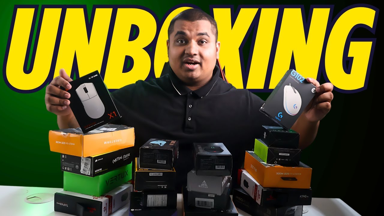 Unboxing 20 Gaming Mouse  in India 🔥 | Wireless + Wired Options🔥