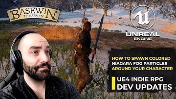 How To Spawn Niagara Fog Particles Around Your Character in UE4 - Open-World Indie RPG Tutorials