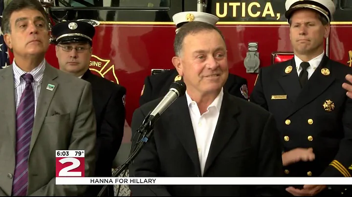 Congressman Hanna will vote for Clinton; local Rep...
