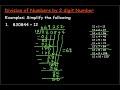 #28 Division of Whole Numbers by 2-Digit Numbers | Long Division Method