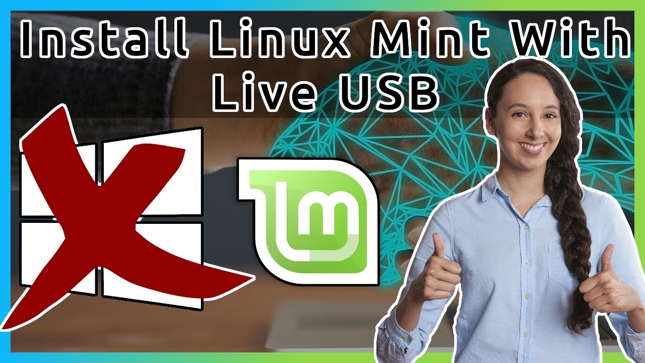 How to install Linux Mint 20 - YouTube