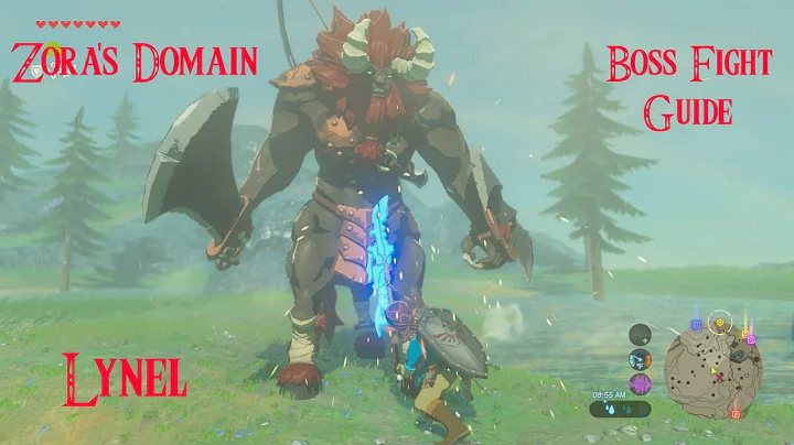 How to defeat Zora's Domain Lynel Mini Boss Fight ...