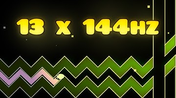 13 * 144hz frame perfect in a row (Gamerdude Smelly 100% top 60 ccl)