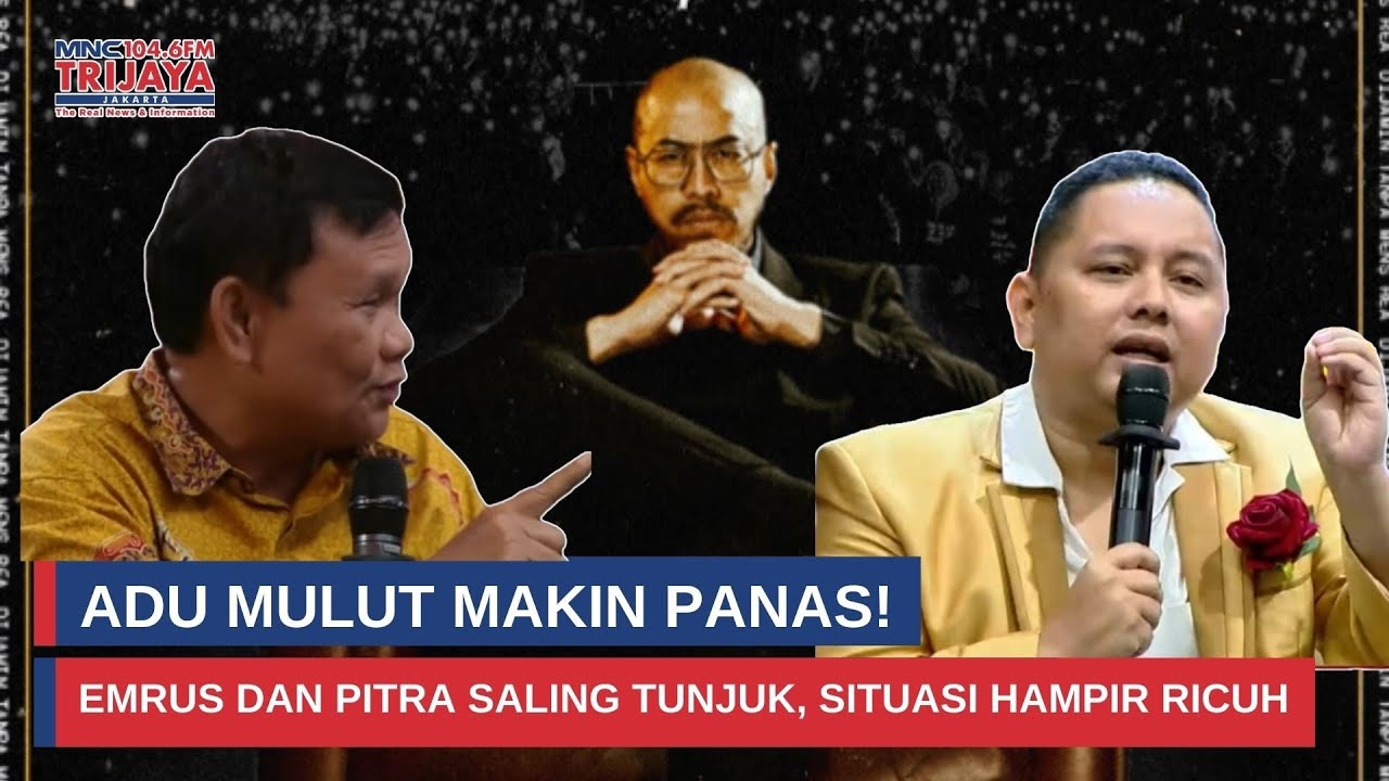 Nyaris Baku Hantam! Ketegangan Emrus Sihombing vs Pitra Romadhoni Pecah di Depan Publik