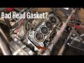 Bad Head Gasket on the CBR 600 Reverse Trike: 11