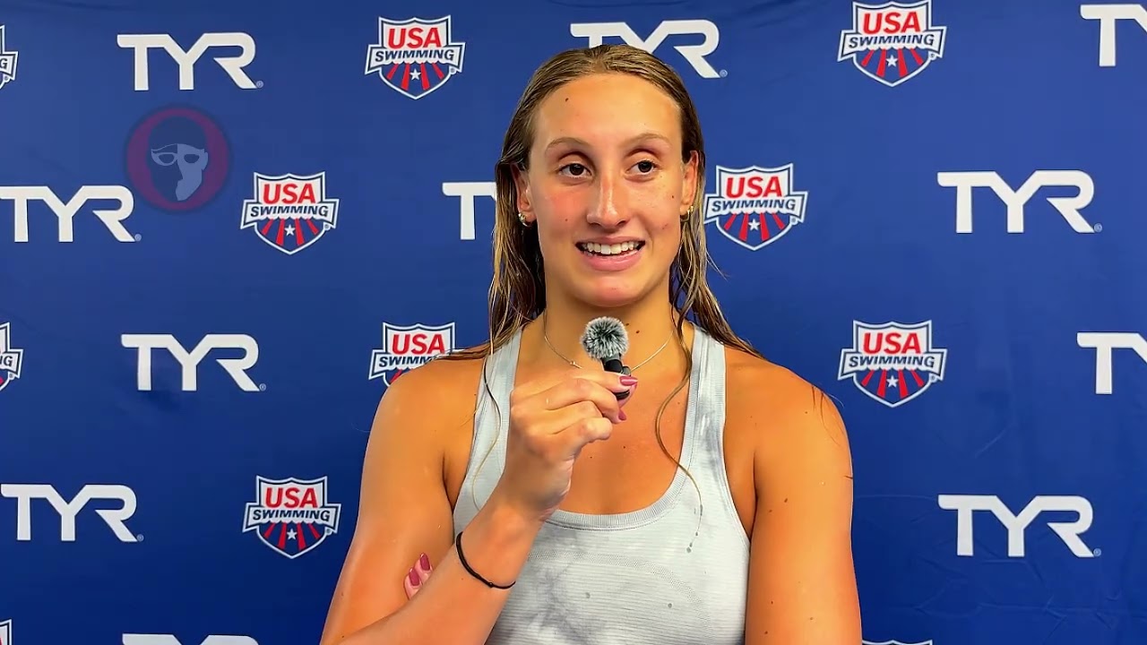 Anna Moesch Has Now Broken the American & US Open 100 Free Records While Making Technique Changes