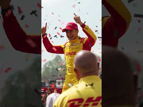 Clutch on Sundays 💪 #indycar #alexpalou #chipganassiracing