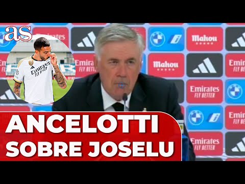 CARLO ANCELOTTI sobre JOSELU: &quot;Es una GARANTÍA&quot; | REAL MADRID VS REAL SOCIEDAD