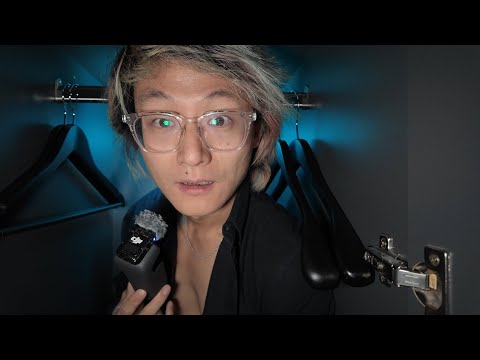 [ASMR no mid roll ads 27 mins] inaudible poetry reading in the closet trying not to be found