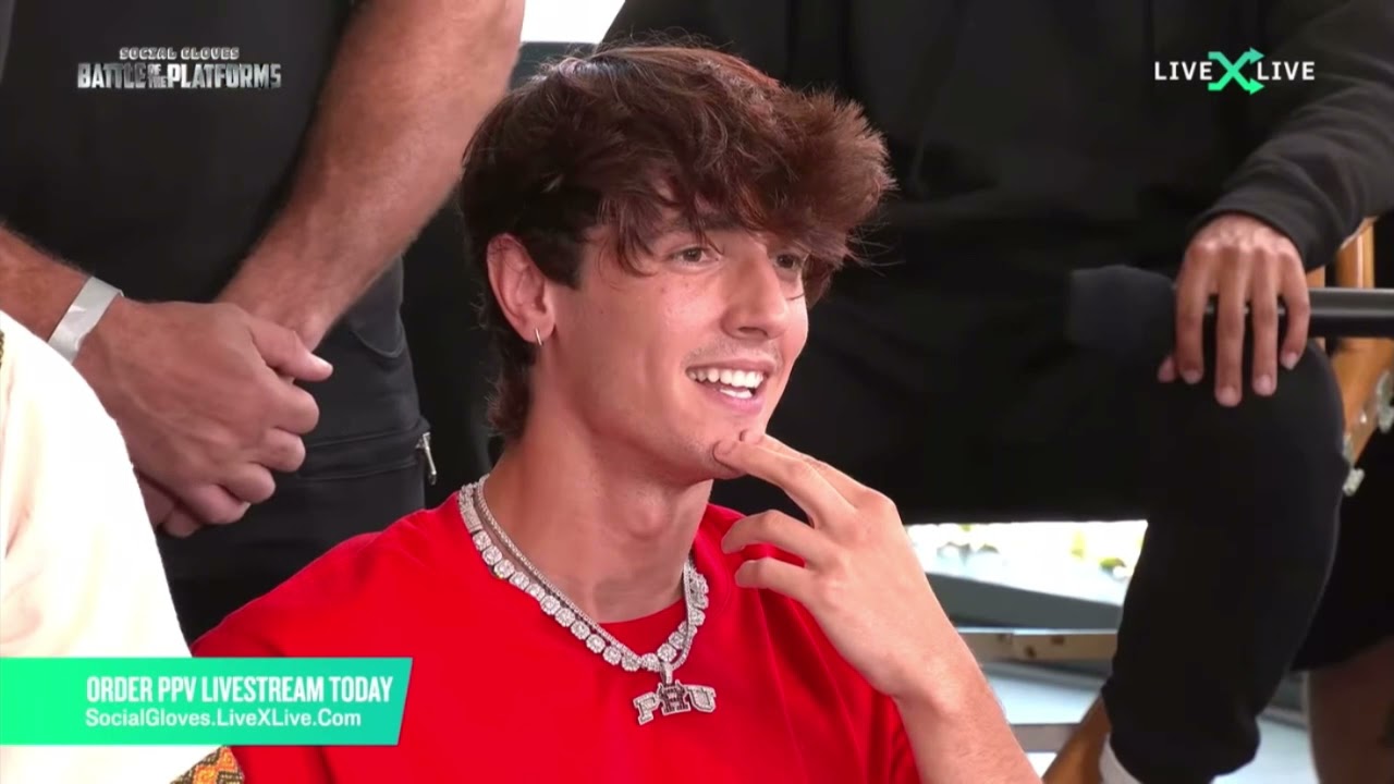 Austin McBroom VS. Bryce Hall Press Conference + FIGHT