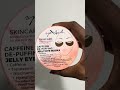 SPA Ash Caffeine De puffing Jelly Eye Masks #undereyecare #skincare #skincarereview #skincaretips
