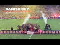 Danish Cup 2018 Brøndby-Silkeborg 3:1 fans highlights