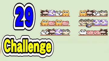 Cat Sort Puzzle Challenge Level 29