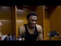Koa Peat & Tobe Awaka Postgame Locker Room Interviews vs. Iowa State