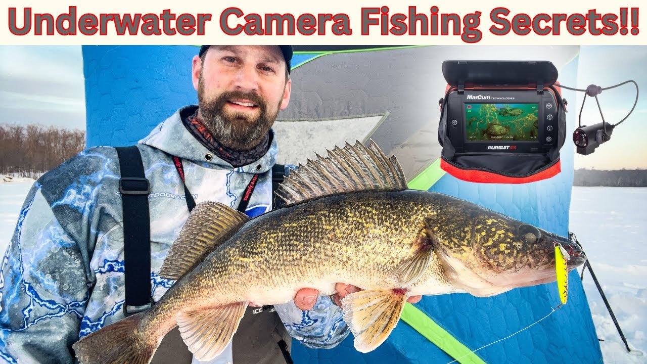 Mastering the Art of Daytime Walleye Fishing With an Underwater Camera! 