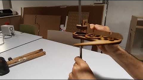 Fab Academy 2019 - Week15 (Mechanical design) - ScarLight machine (testing movements 02)