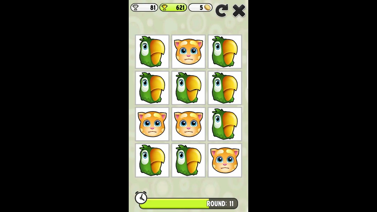 My talking tom happy face gameplay