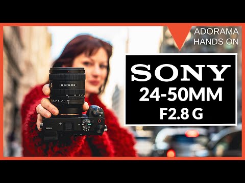 New Sony FE 24-50mm f/2.8G Full Frame | Your Everyday Compact Zoom Lens