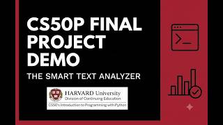 CS50P Final Project - THE SMART TEXT ANALYZER