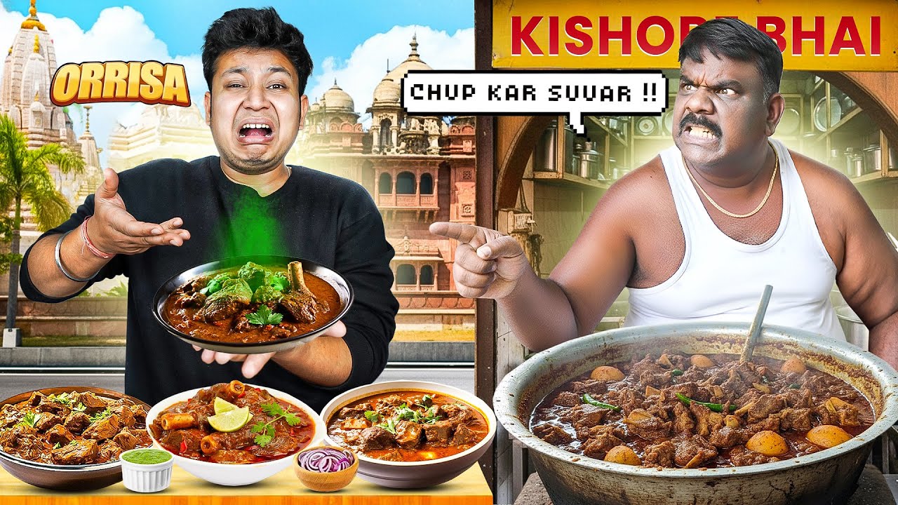 Eating At Every Viral Mutton Spots at Odisha!!!