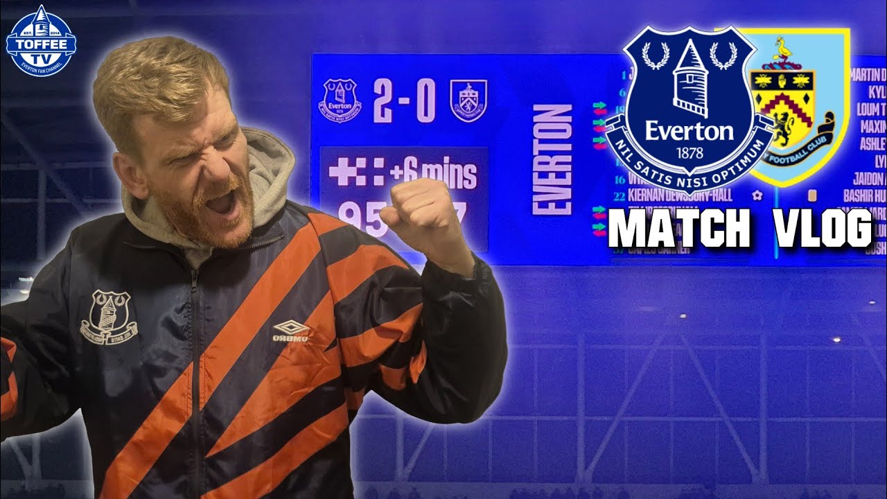 Эвертон 2-0 Бернли | Видеоблог с матча на стадионе Хилл Дикинсон