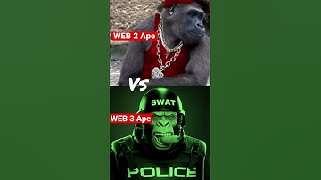 WEB2 Ape Vs WEB3 Ape | Web3 Explained In One ☝️ Word.