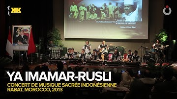 Ya Imamar-Rusli | KiaiKanjeng | Concert de Musique Sacrée Indonésienne (Morocco)