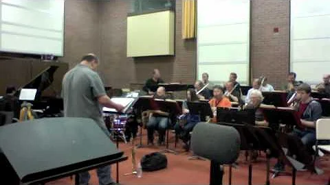 Scott Schipper with SRJC big band