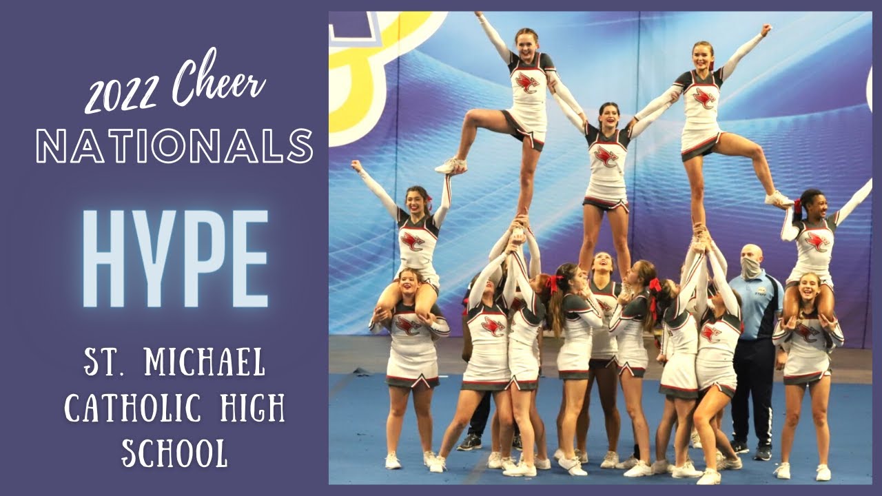 St. Michael Catholic High School CHEER Hype Video Cheer Nationals