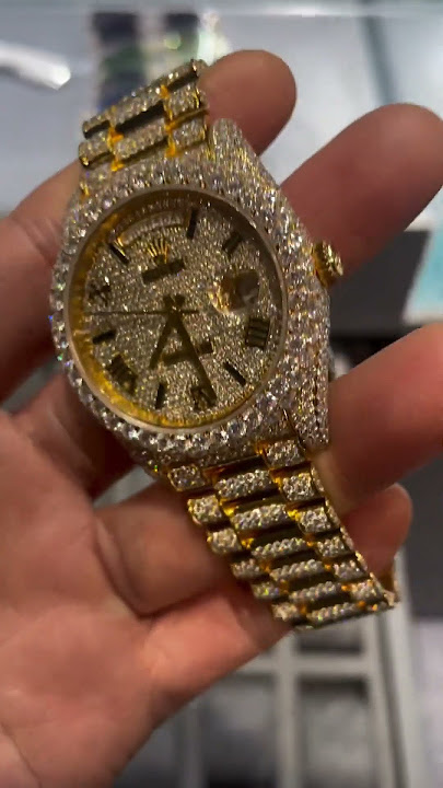relógio rolex diamante | ROLEX DIAMOND WATCH | #diamonds #jewelry #gold #rolex #watch #brazil
